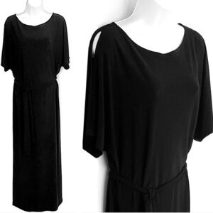 Tiana B. Cold Shoulder Maxi Dress!